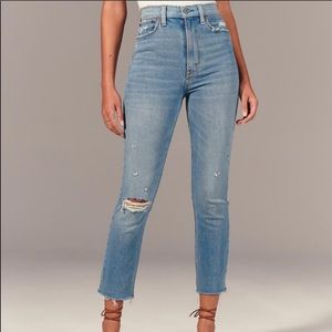 Abercrombie + Fitch Ultra High Rise Mom Jeans